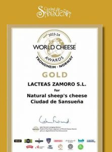 Medalla de oro en los World Cheese Awards 2023-2024