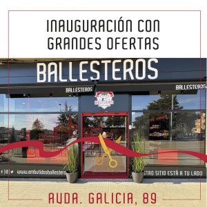 Inauguración de nueva tienda de Embutidos Ballesteros en San José Obrero, en Zamora.